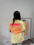 Tee shirt jaune iconic