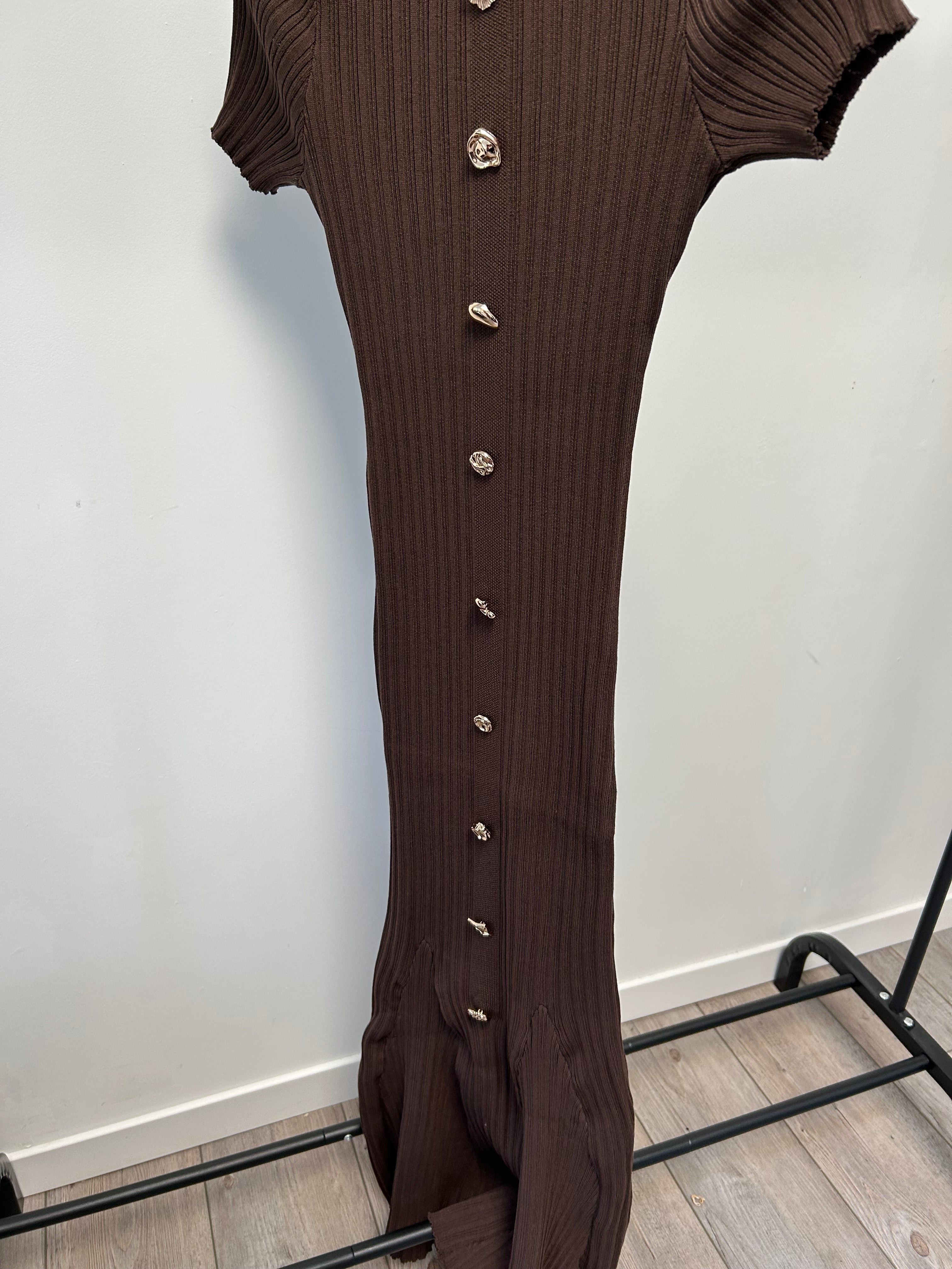 Robe Aliya marron