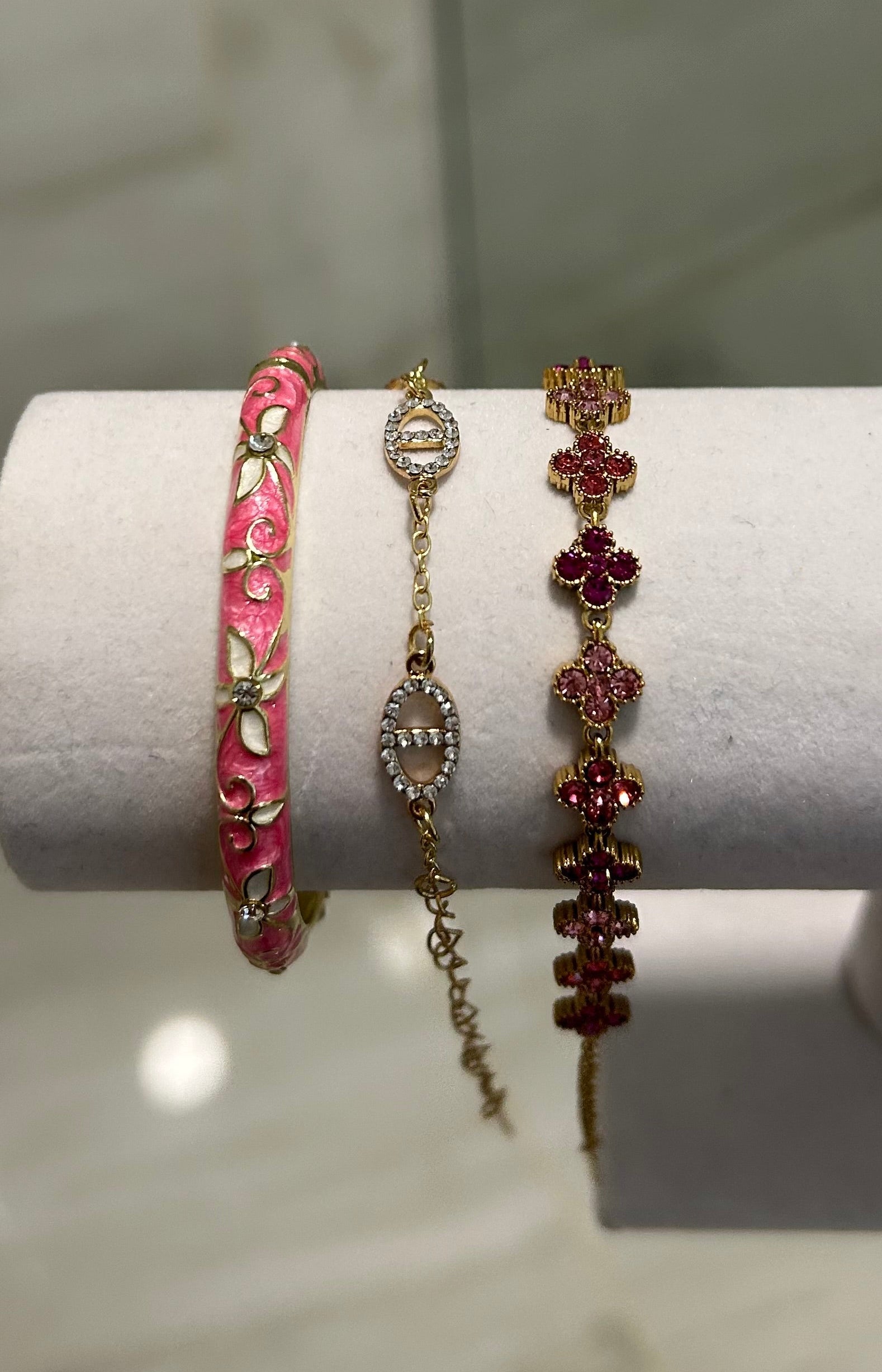 Lot de Bracelet Laya rose