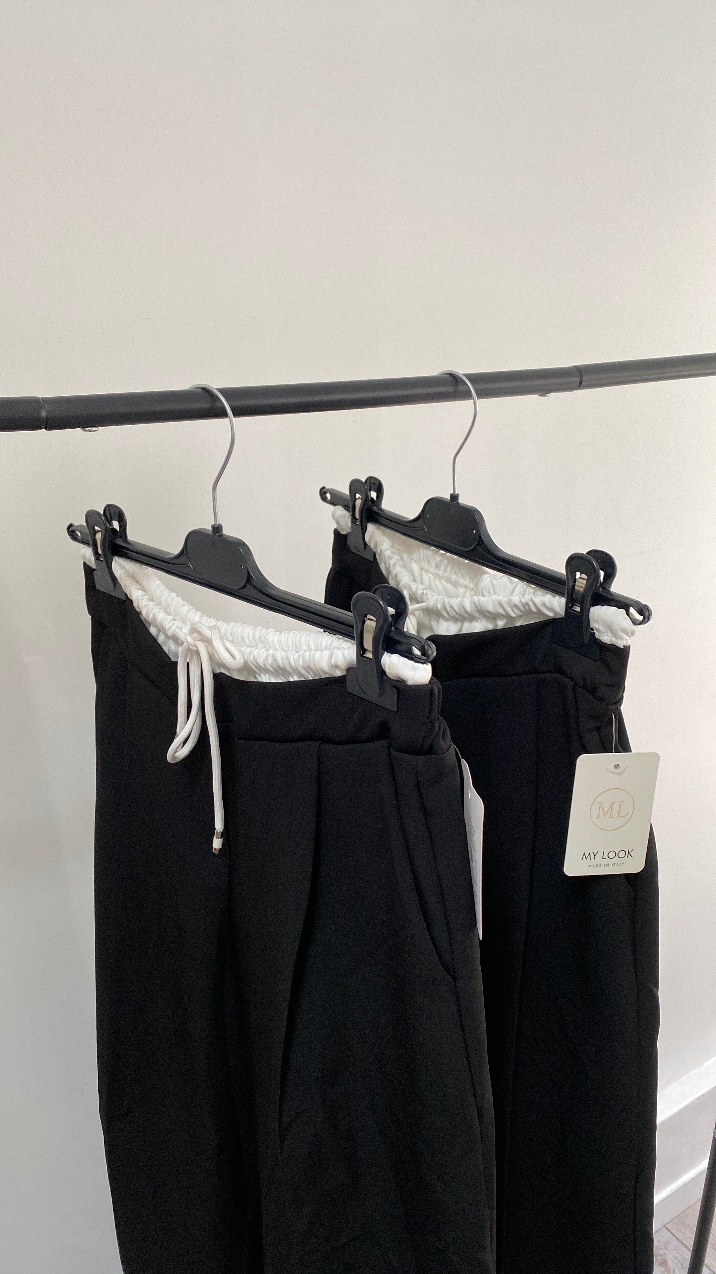 Pantalon fluide noir