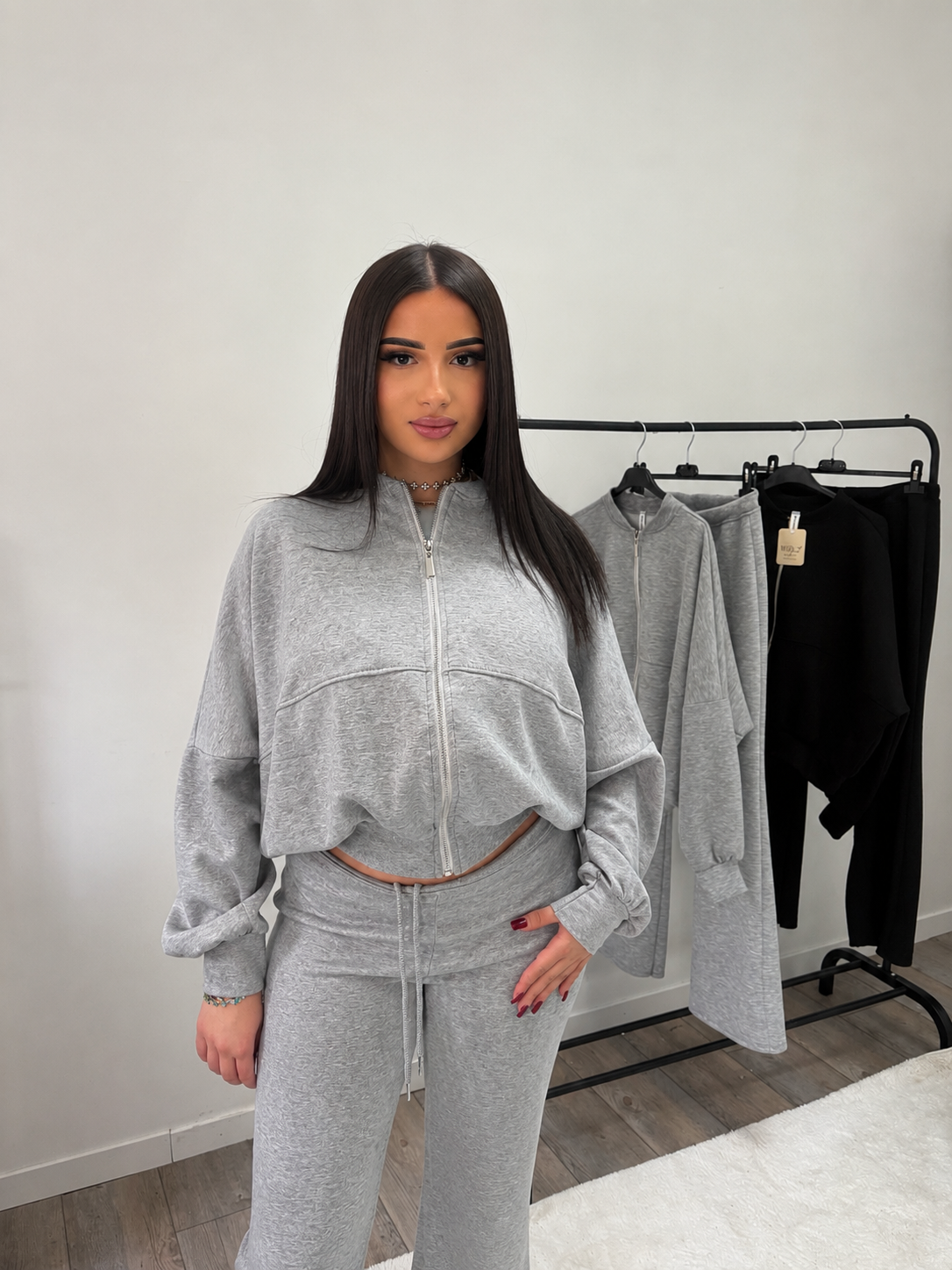 Ensemble Carla jogging gris