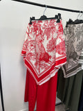 Ensemble Luana rouge