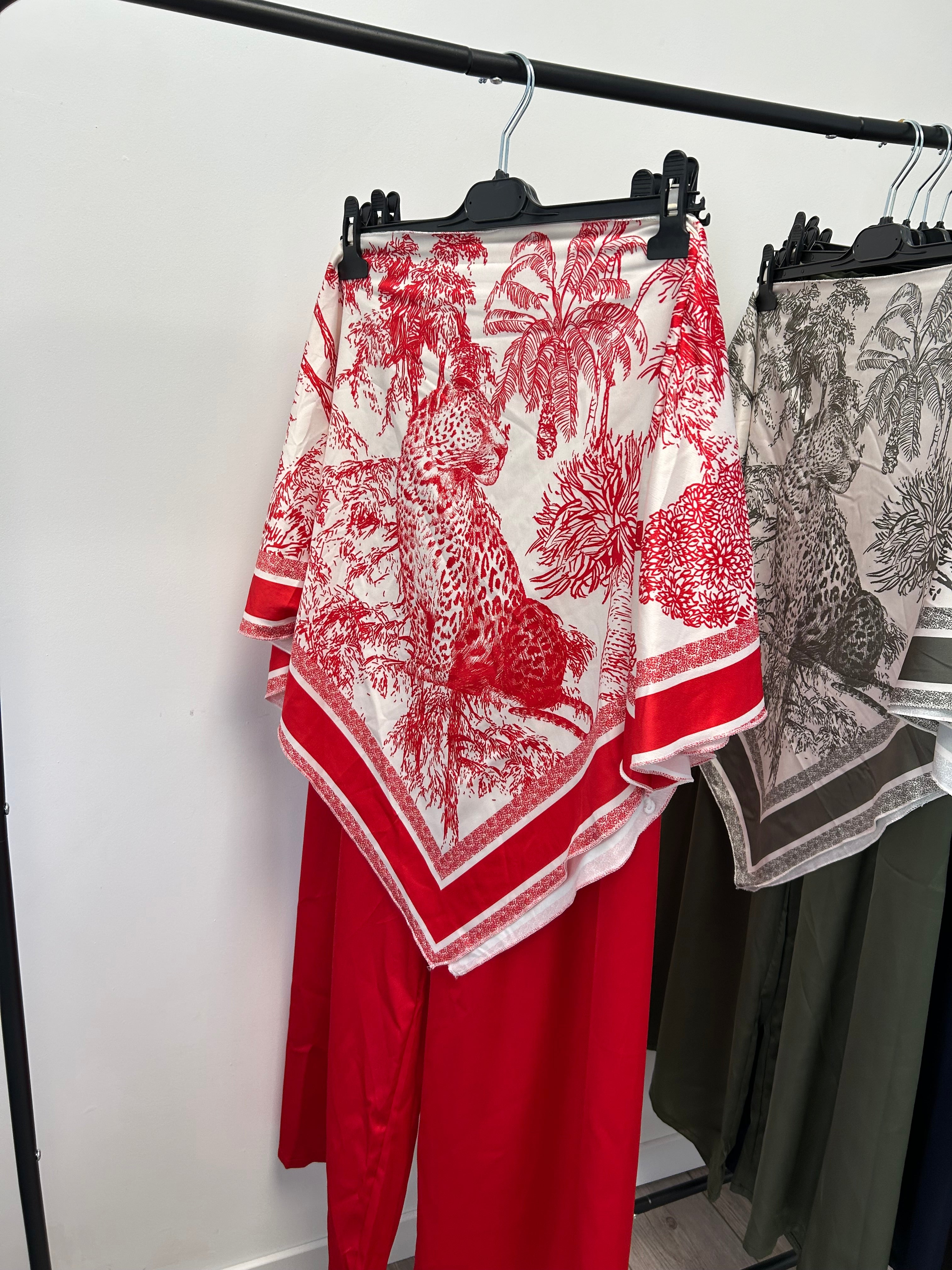 Ensemble Luana rouge