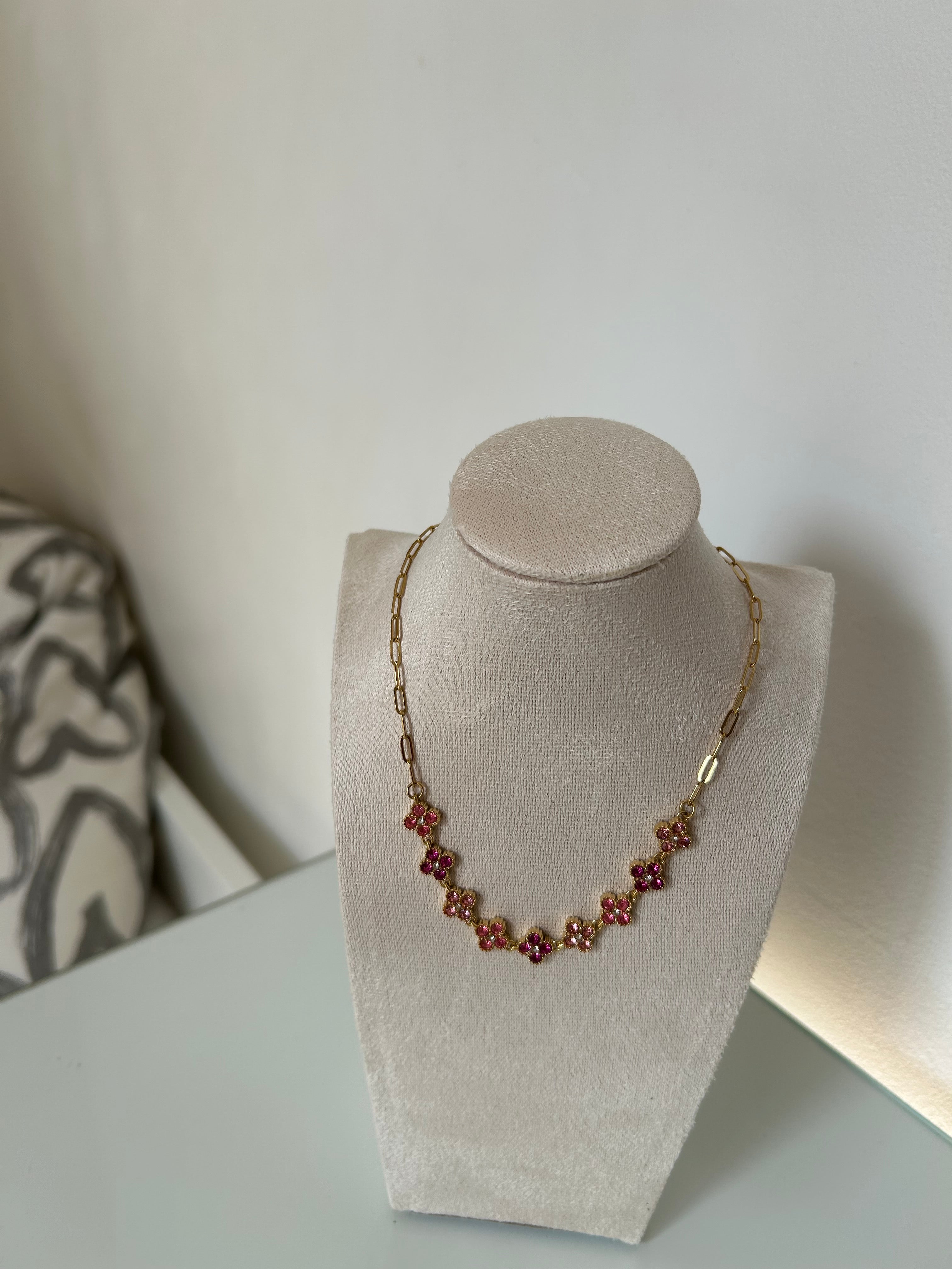 Collier Layar rose