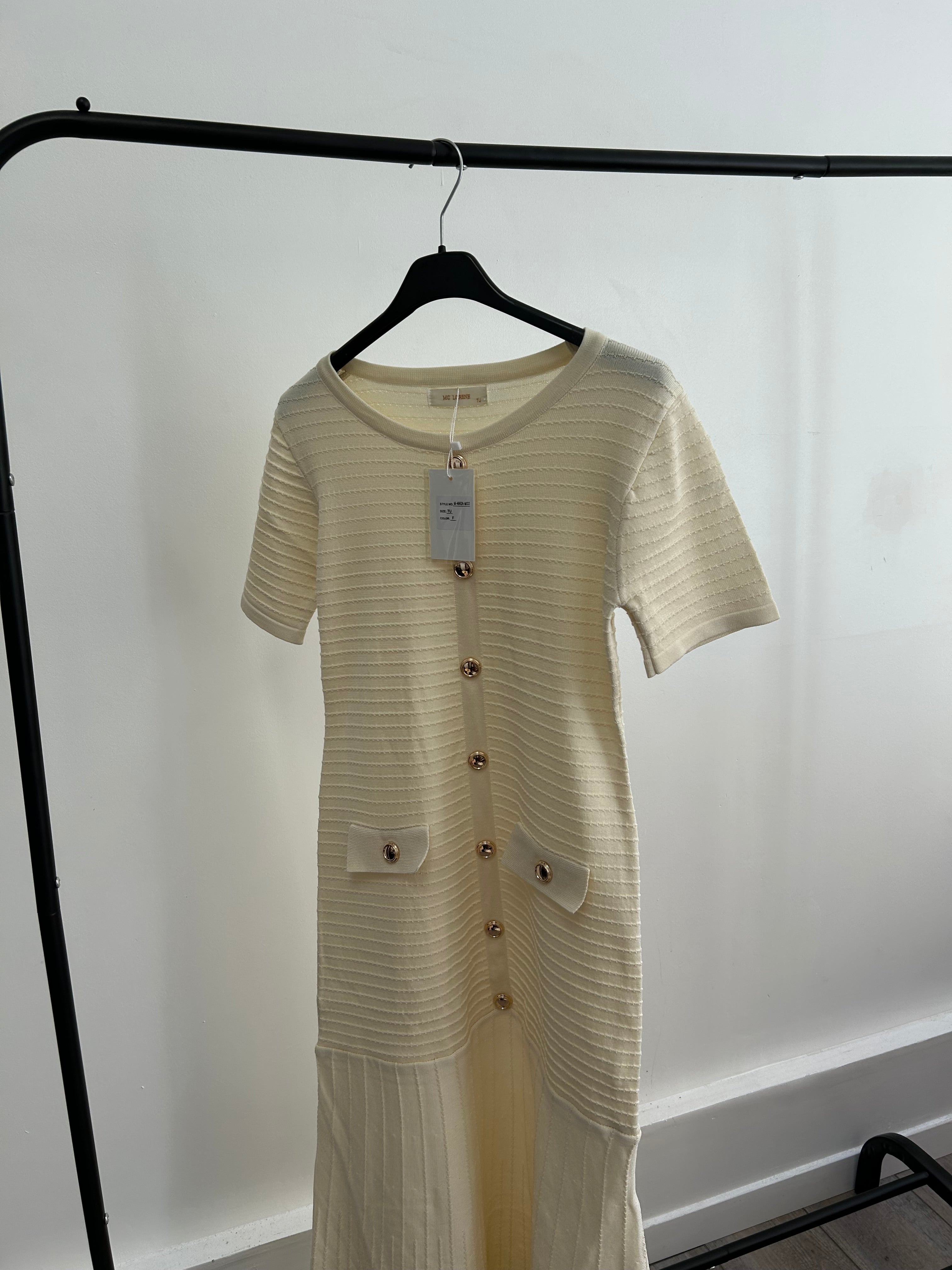 Robe Elyena beige