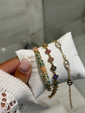 Lot de 3 bracelet Laya multicolore