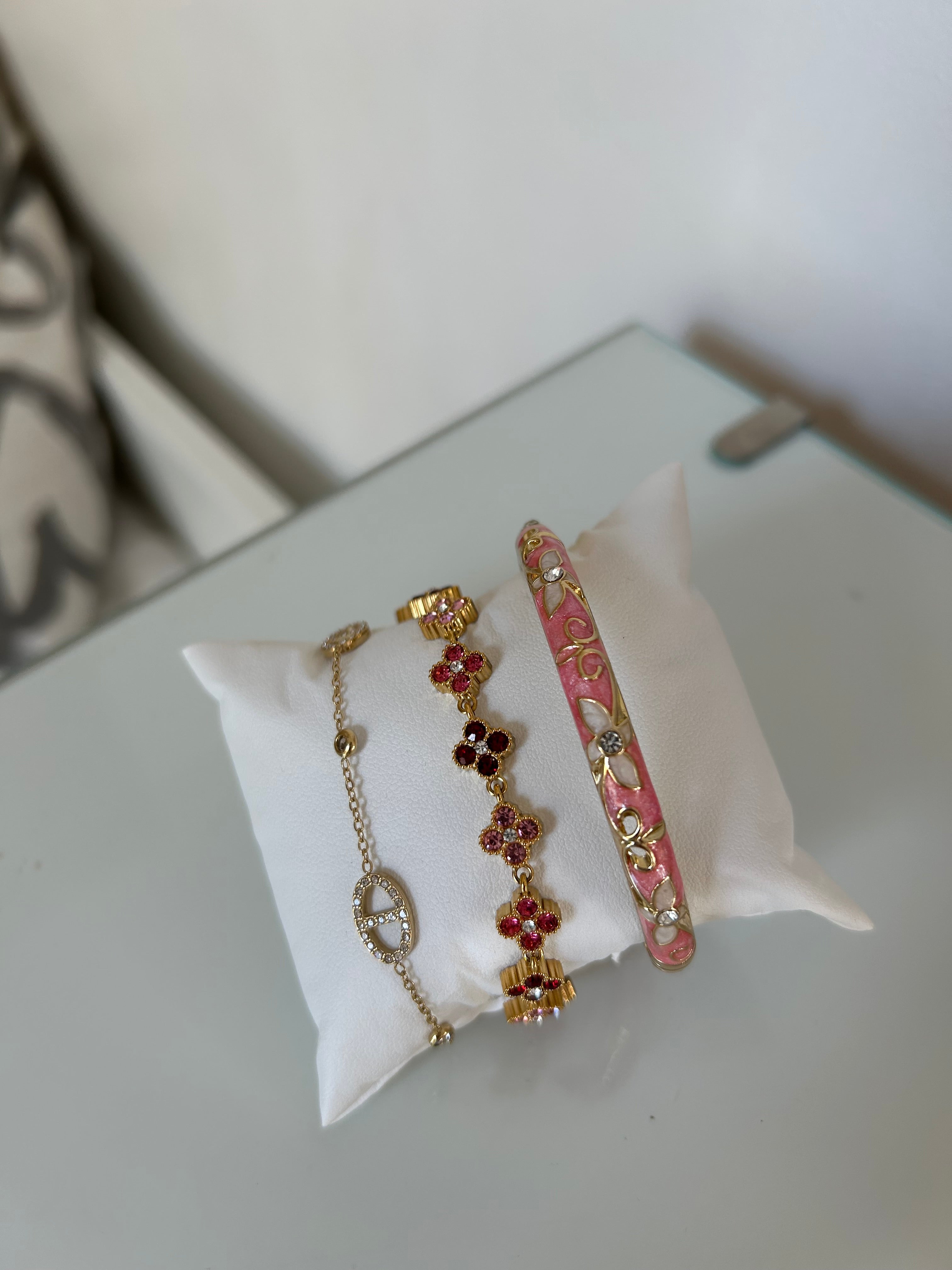Lot de Bracelet Laya rose