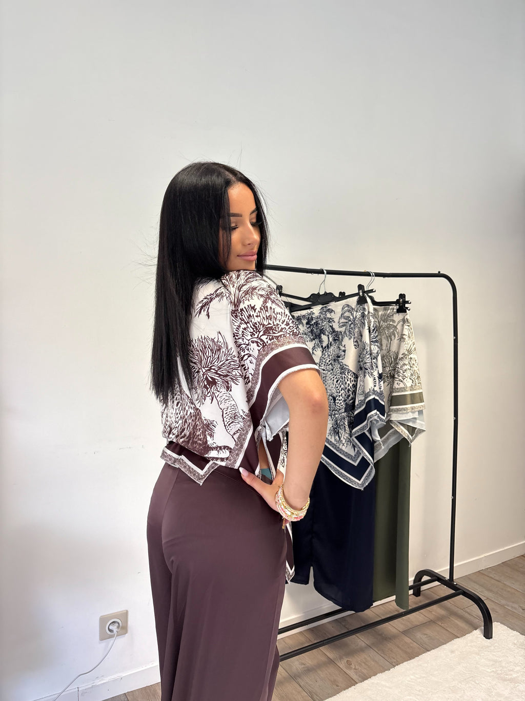 Ensemble Savanah marron