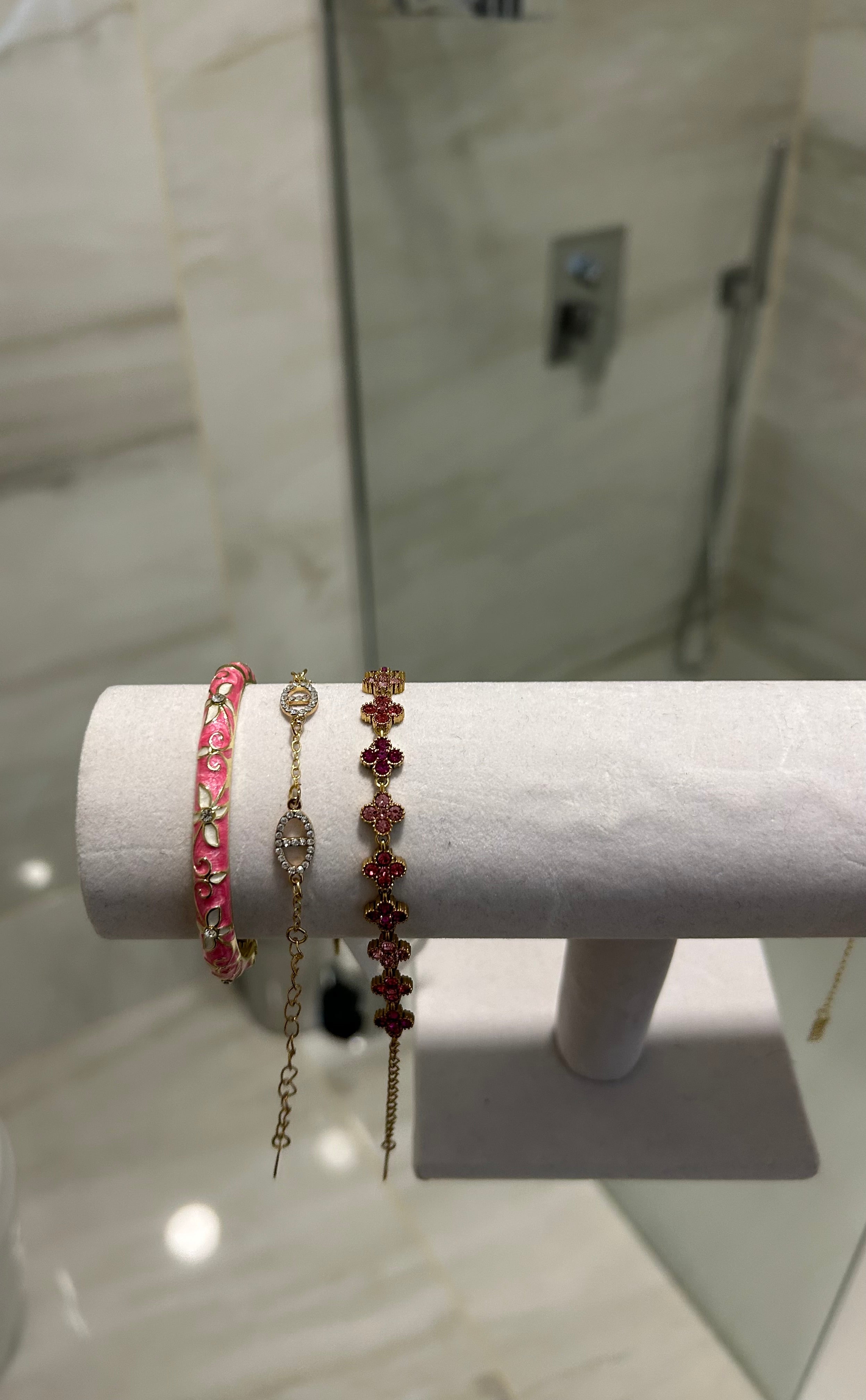 Lot de Bracelet Laya rose