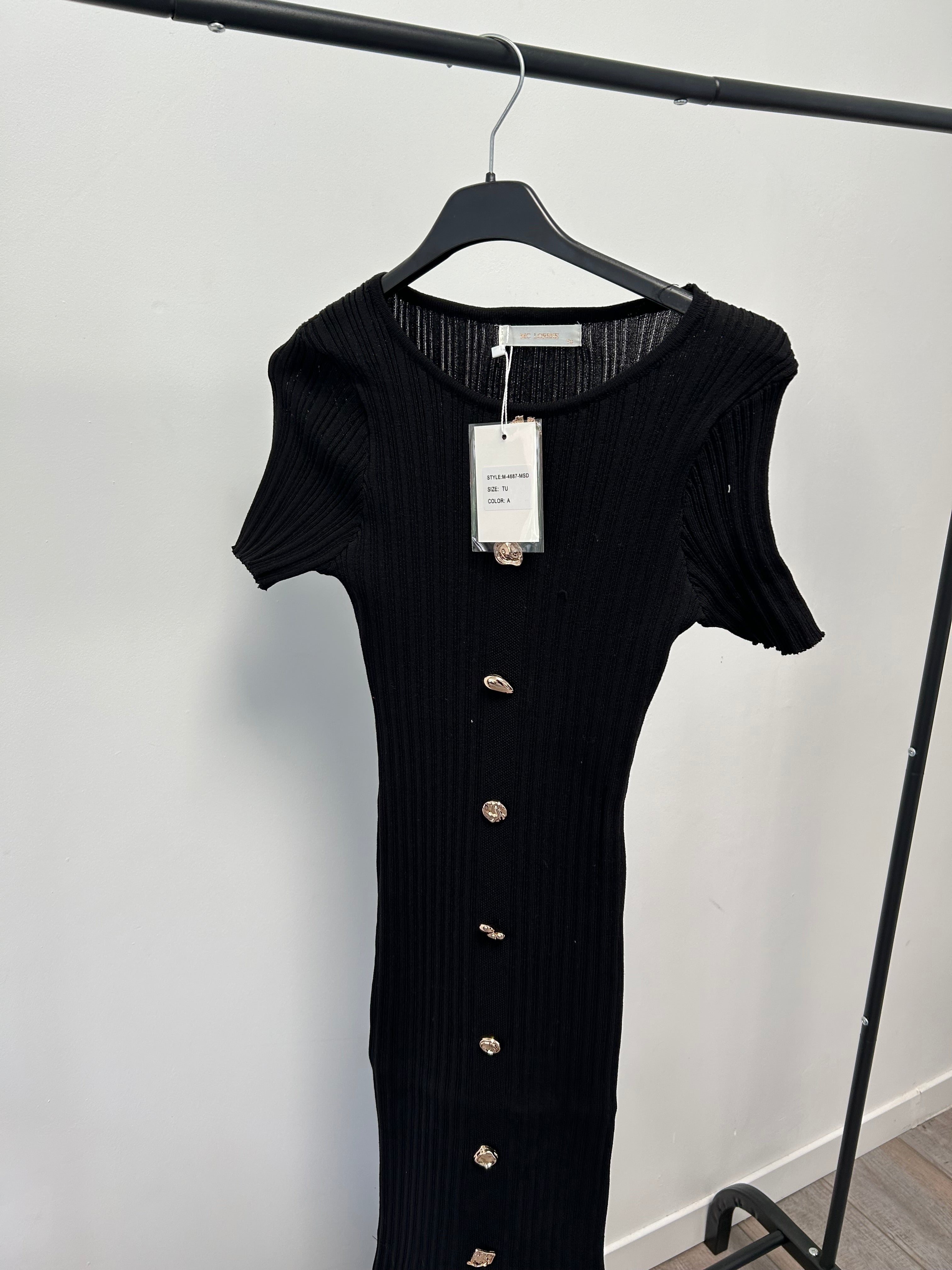 Robe Aliya noir