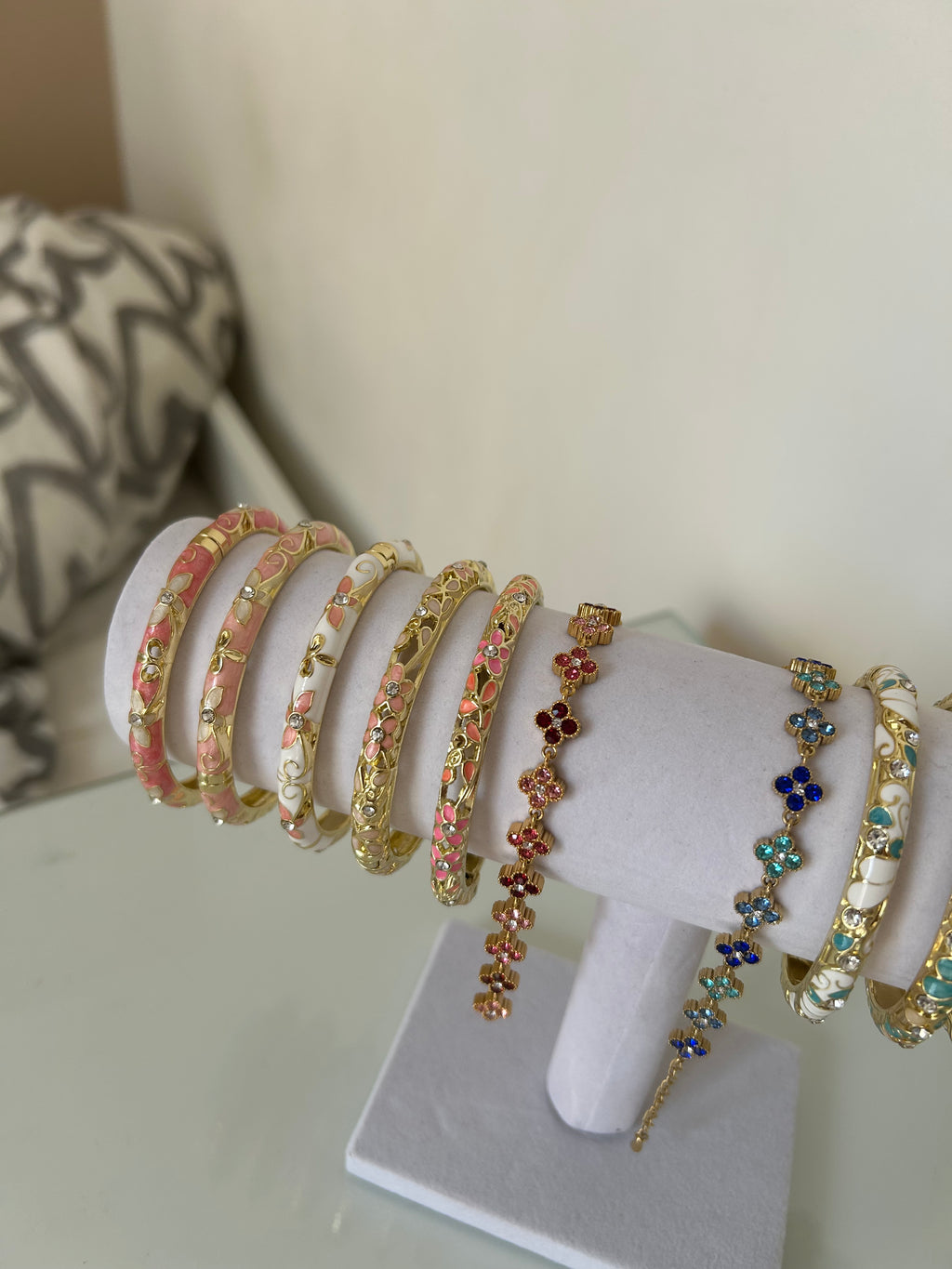 Bracelet thaïlandais rose