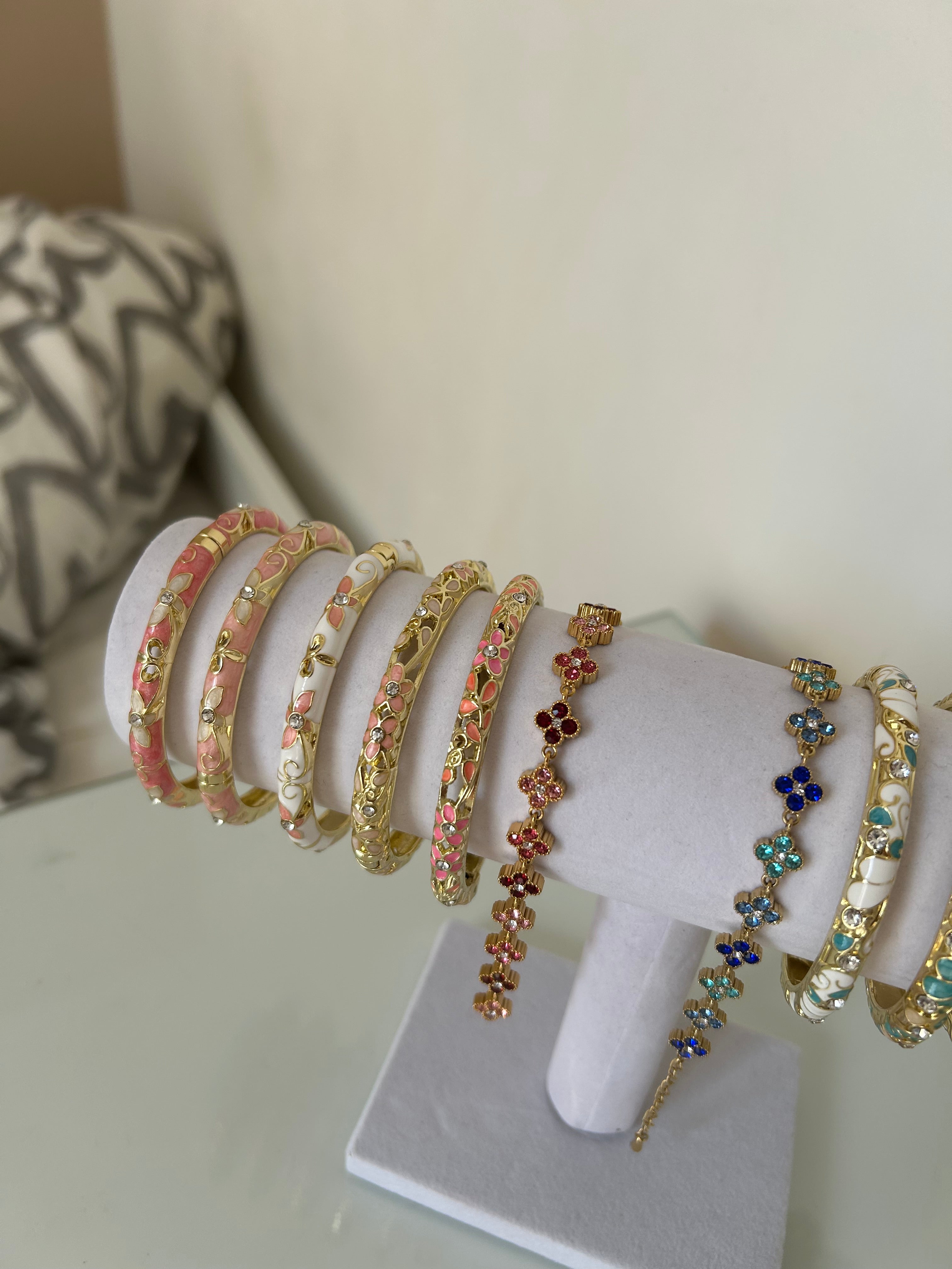 Bracelet thaïlandais rose