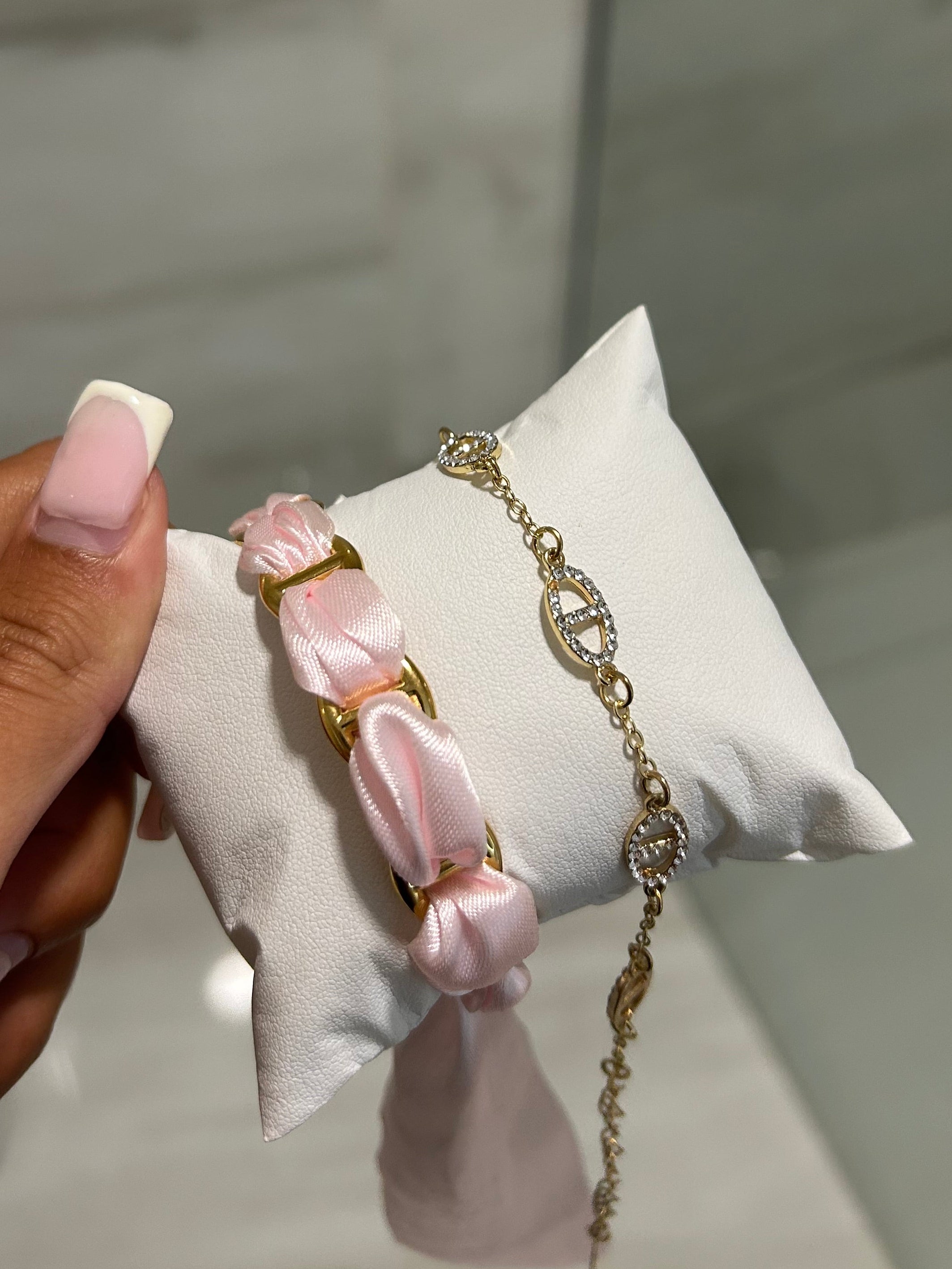 Lot bracelet Hera rose