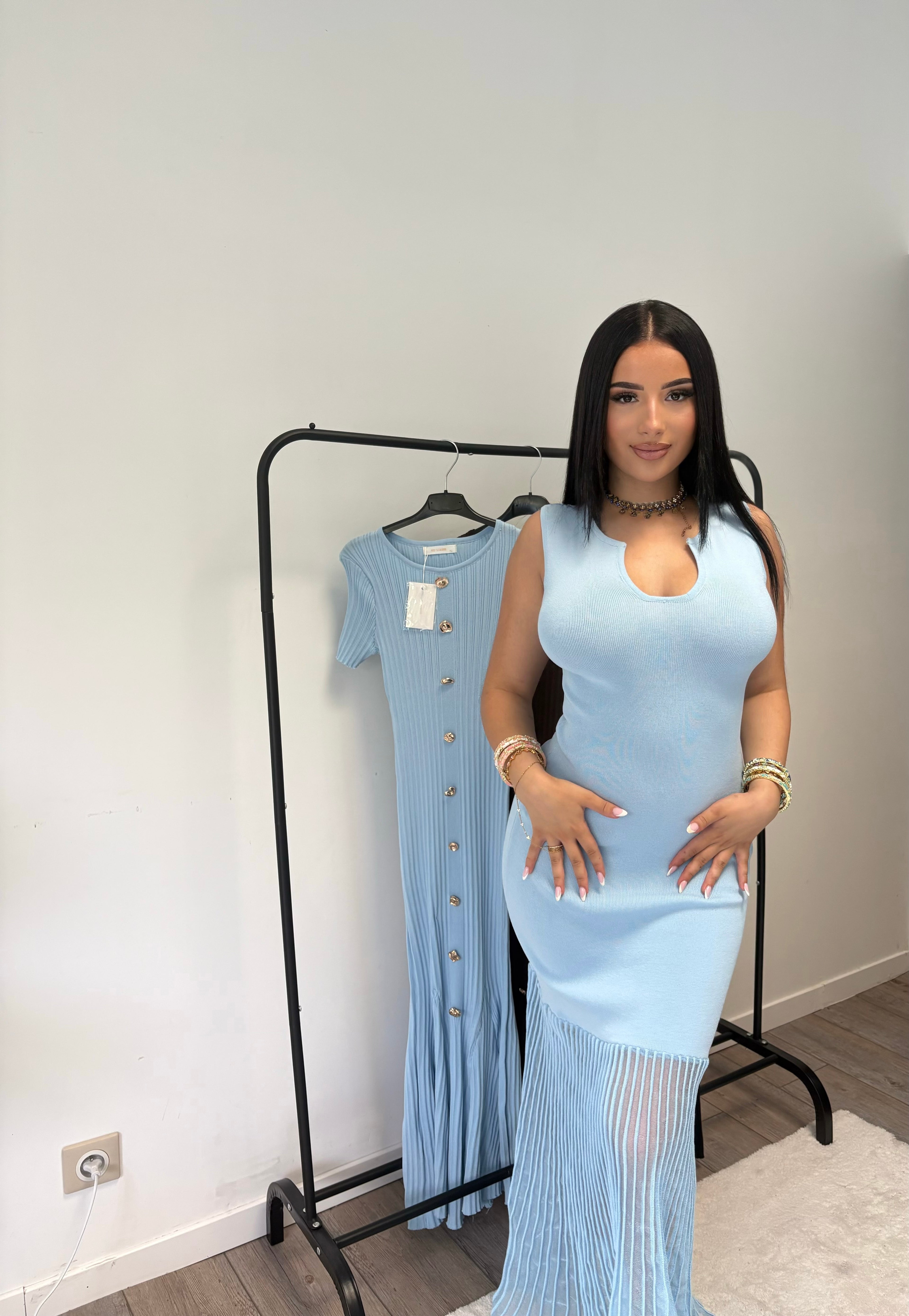 Robe Nora bleu