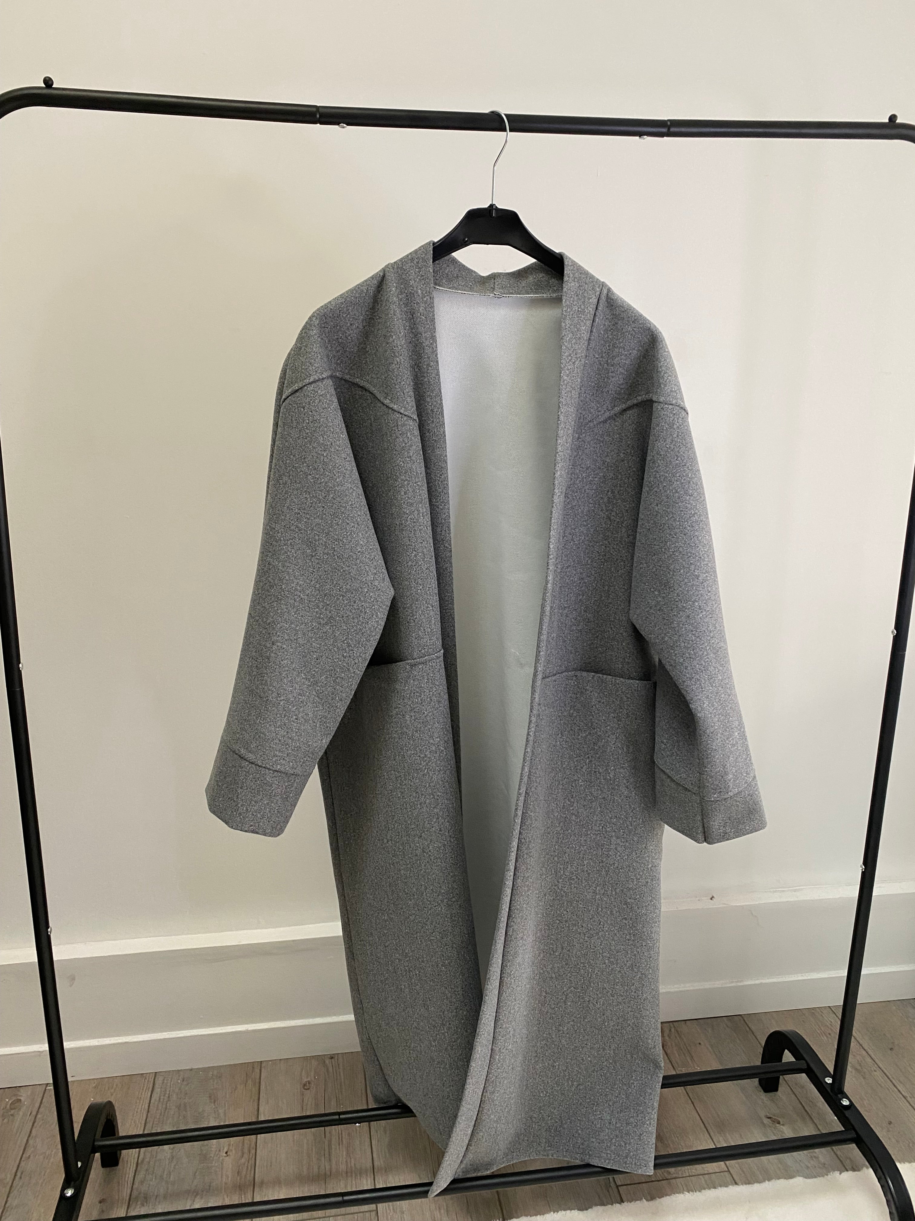 Gilet long minimaliste – Taille unique