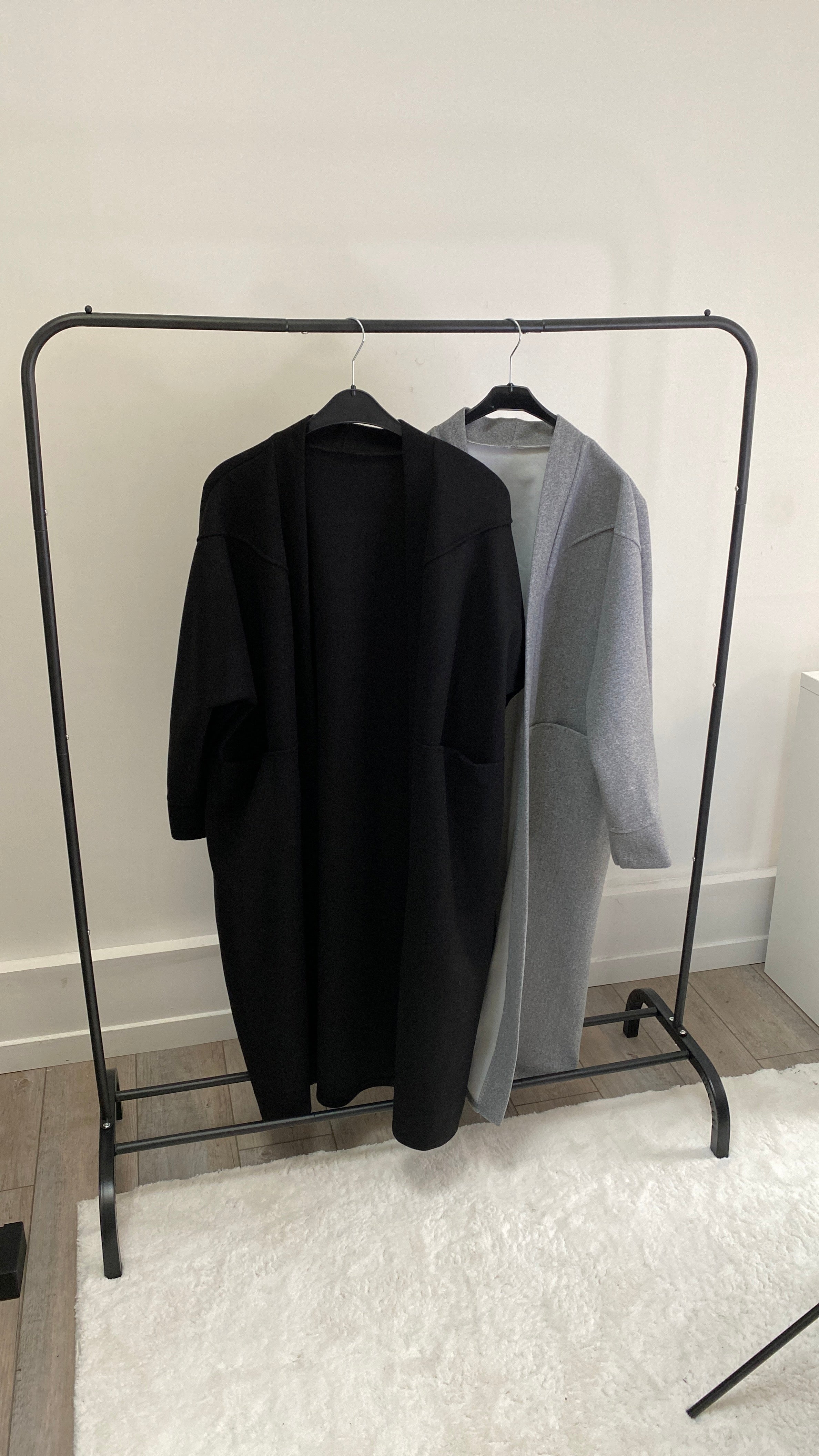 Gilet long minimaliste – Taille unique